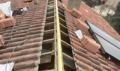 Rénovation de faîtage de toiture à Montauban