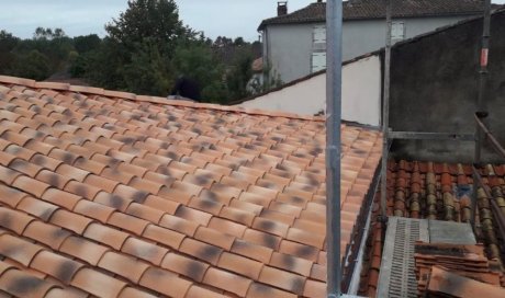 Rénovation de toiture d'une maison à Montauban